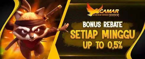 Rebate Harian Slot Gacor 0.5% promotion banner